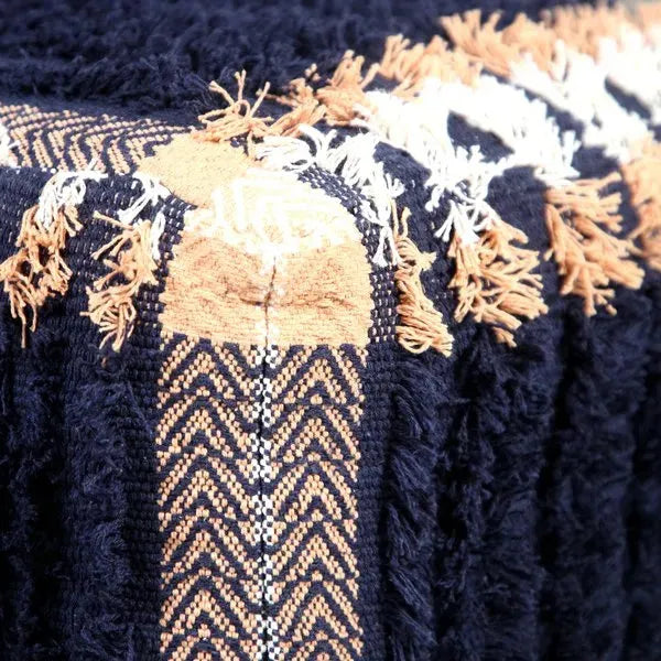 Monarch 34036NAV Navy Pouf