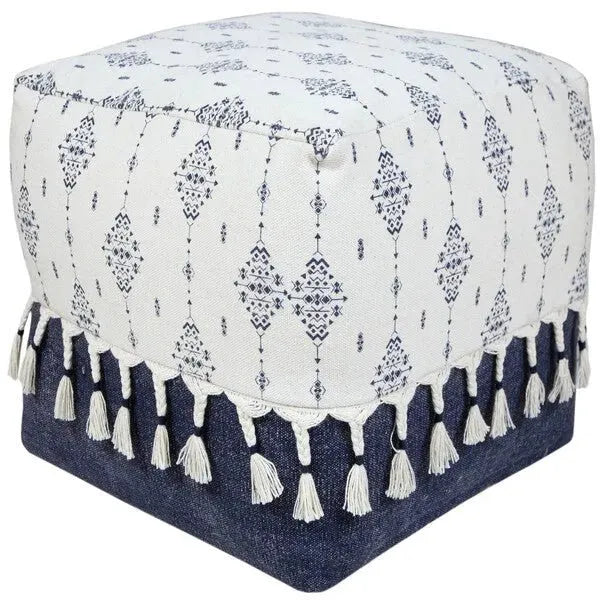 Monarch 34037NAV Navy Pouf