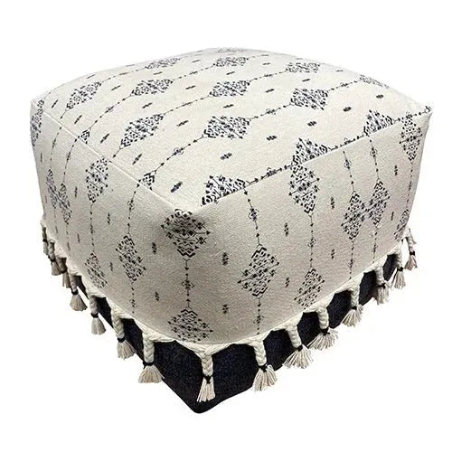 Monarch 34037NAV Navy Pouf