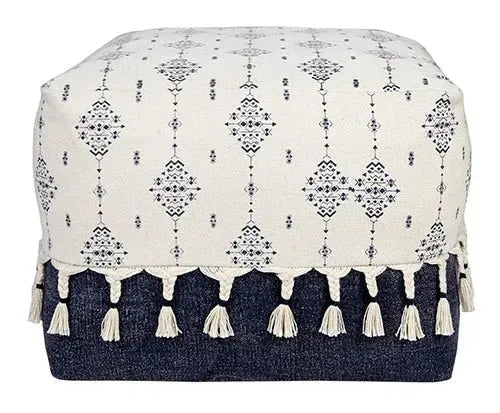 Monarch 34037NAV Navy Pouf
