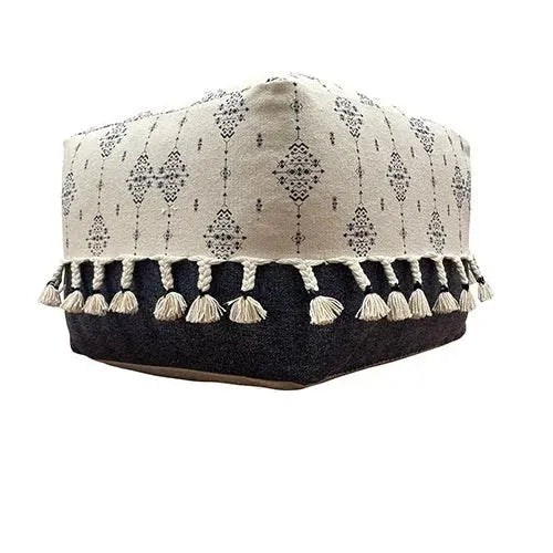 Monarch 34037NAV Navy Pouf