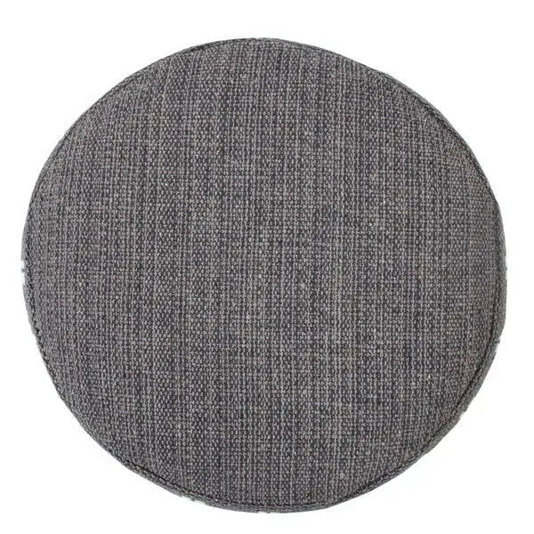 Monarch 34041GRY Grey Pouf