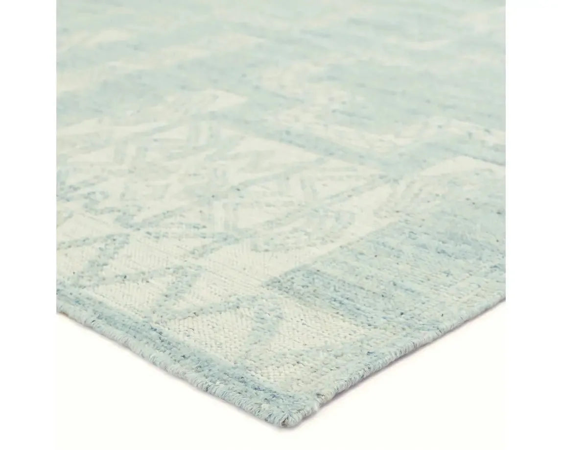 Monarch MNR01 Sky Grey/Ivory Rug - Rug & Home