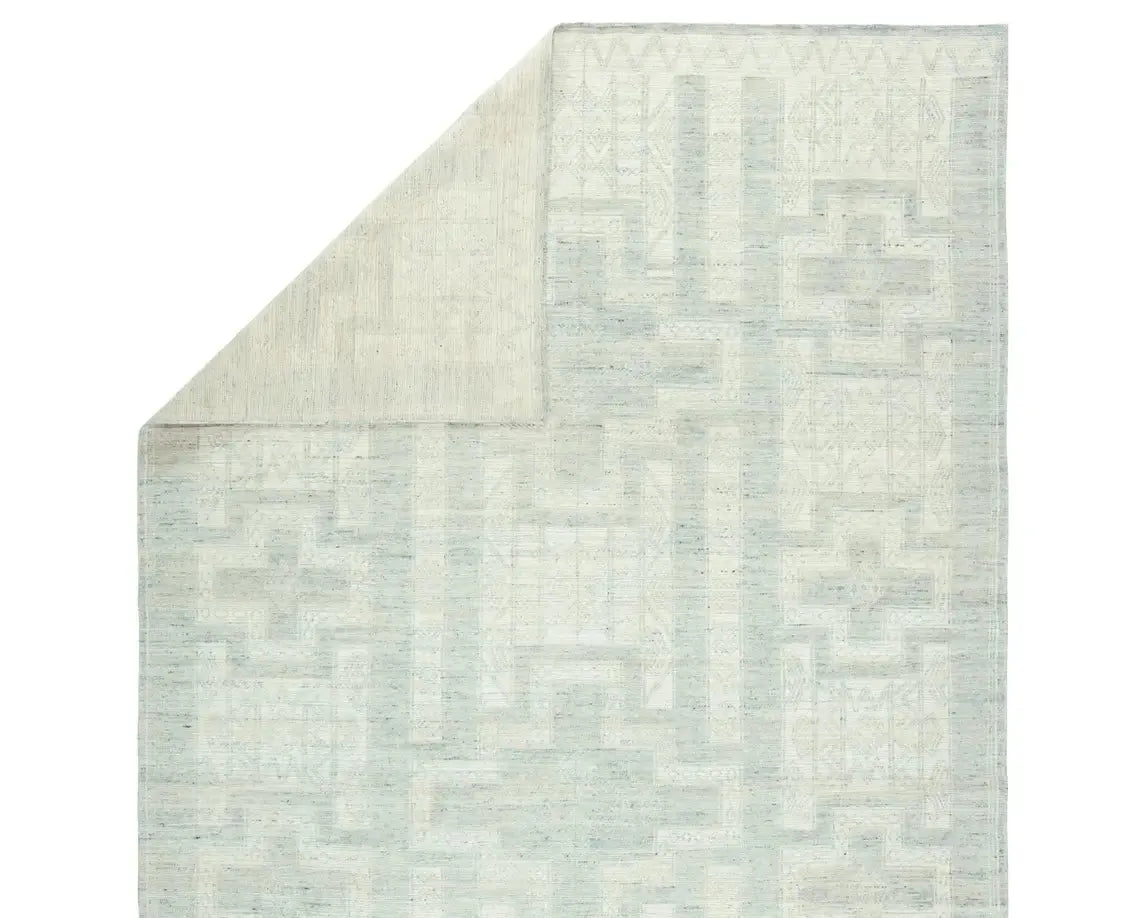 Monarch MNR01 Sky Grey/Ivory Rug - Rug & Home