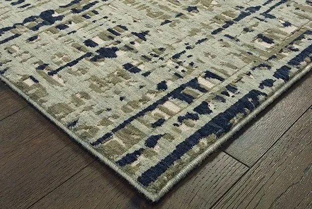 Montage 8020B Blue Tan Rug