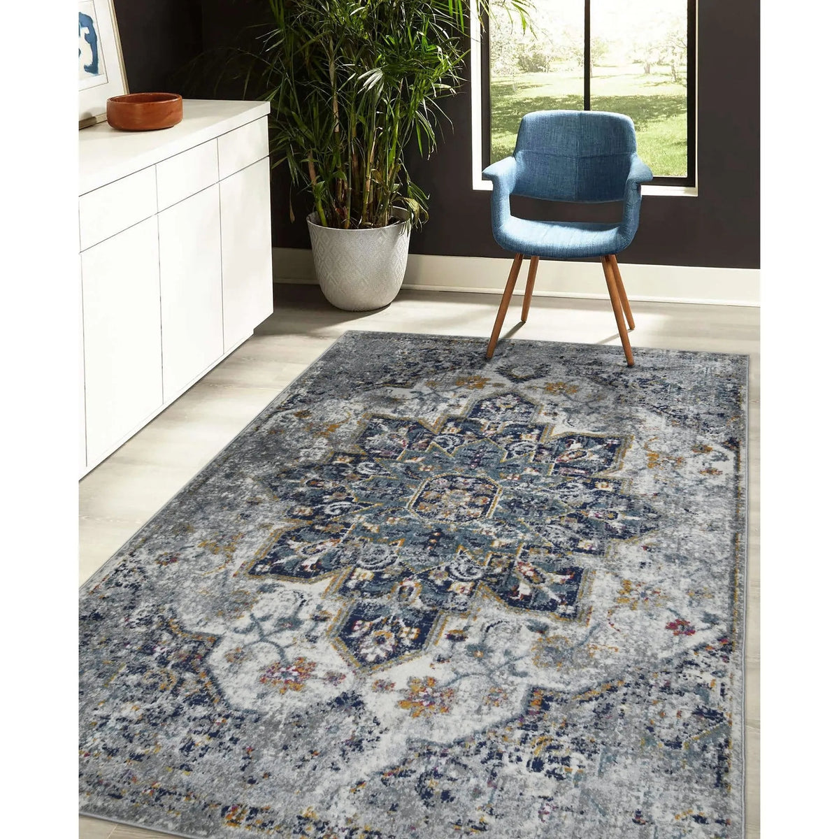 Montana MON-11 Grey Rug - Rug & Home