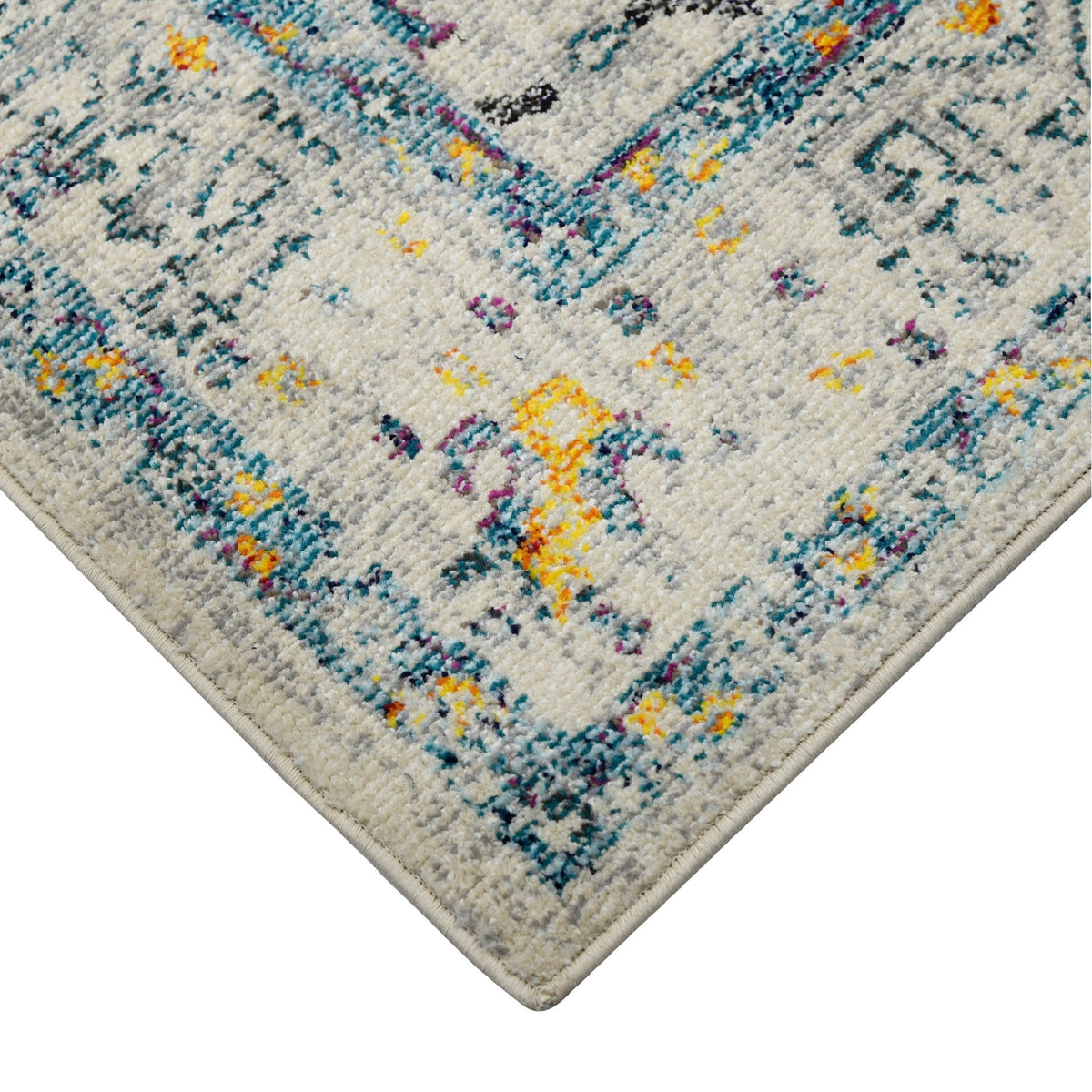 Montana MON-4 Ivory/Yellow Rug - Rug & Home