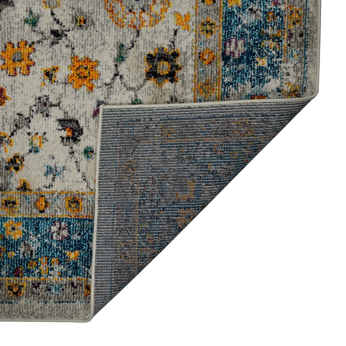 Montana MON-6 Blue/Orange Rug - Rug & Home