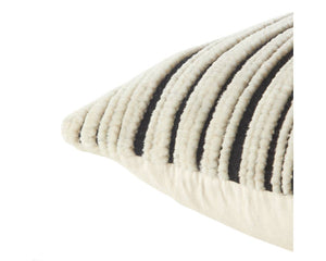 Montane MNT02 Black/Cream Pillow - Rug & Home