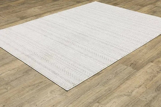Montecito 4929E White/Grey Rug