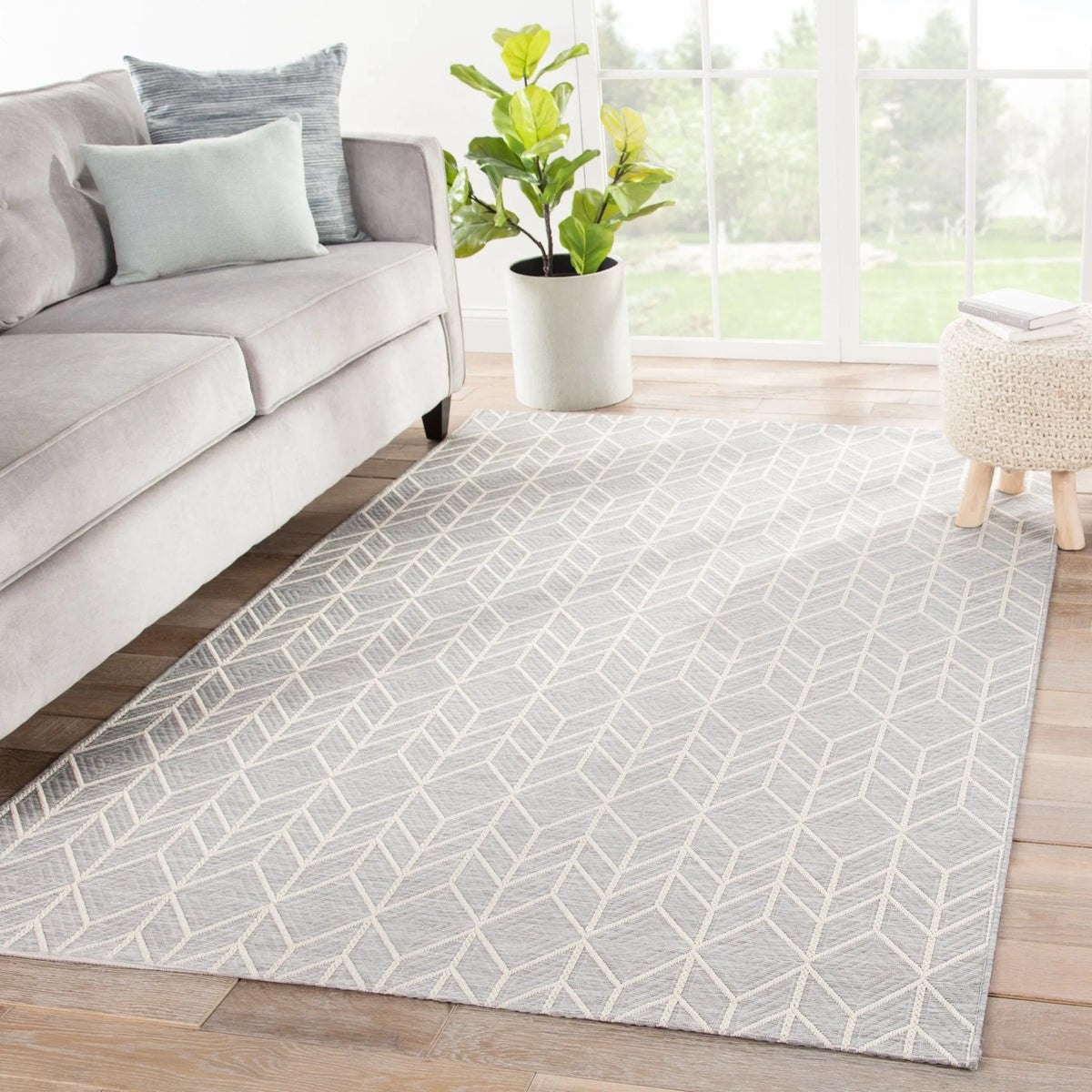 Monteclair MOC02 Galloway Gray/Cream Rug