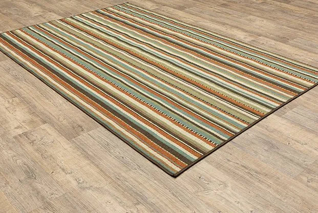 Montego 6996C Green/ Blue Rug - Rug & Home