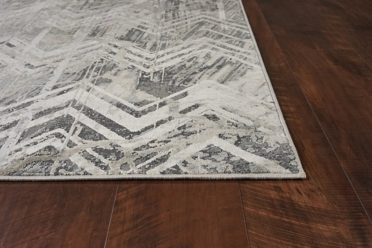 Montreal 4758 Chevron Grey Rug - Rug & Home