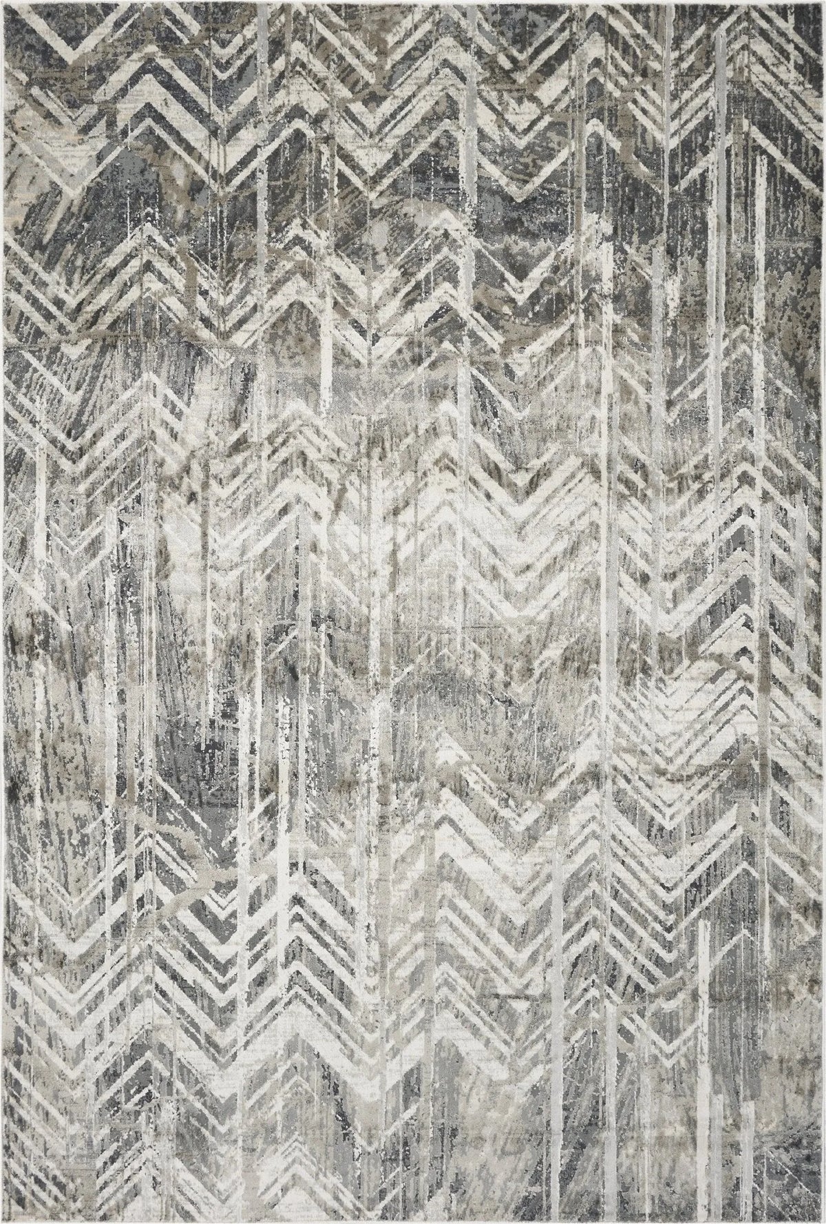 Montreal 4758 Chevron Grey Rug - Rug & Home