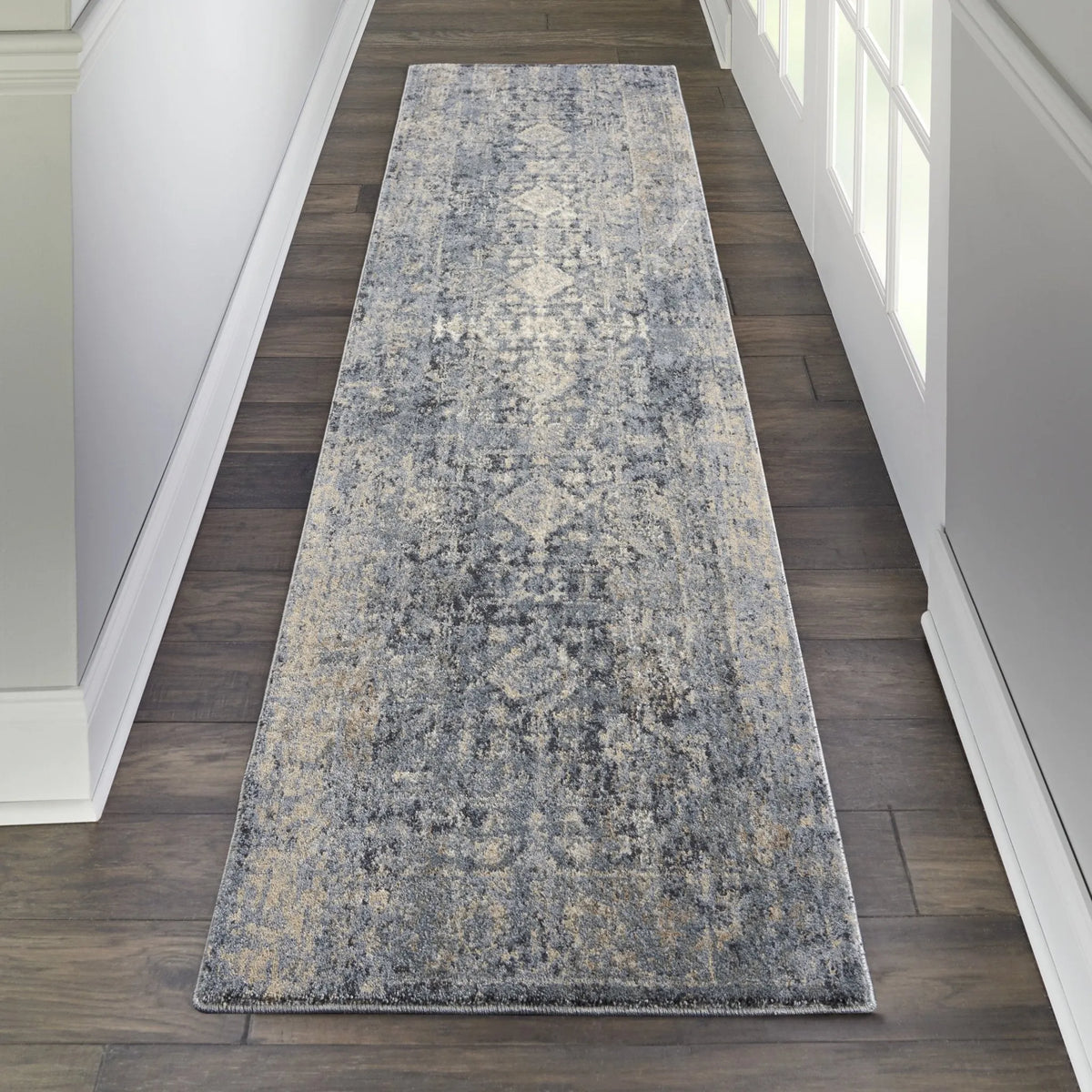 Moroccan Celebration by Kathy Ireland KI3M1 Slate Rug - Rug & Home