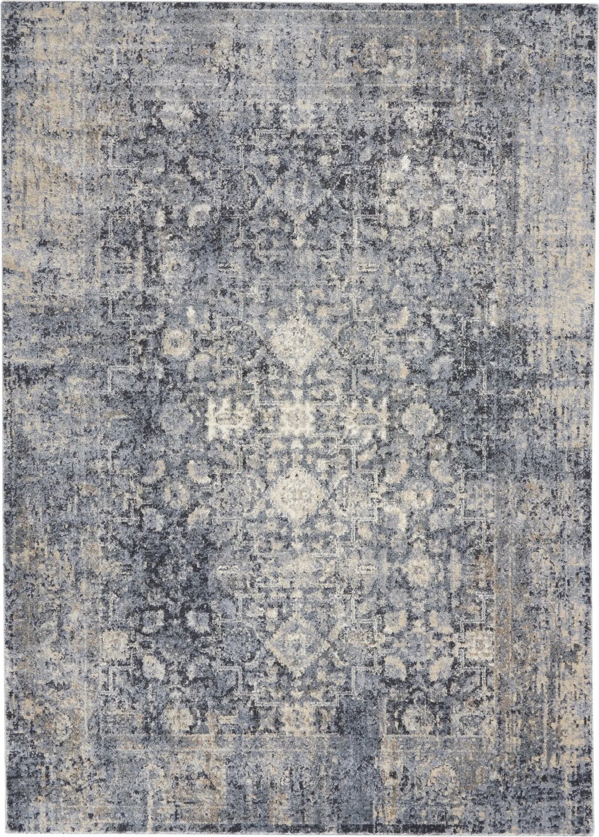 Moroccan Celebration by Kathy Ireland KI3M1 Slate Rug - Rug & Home