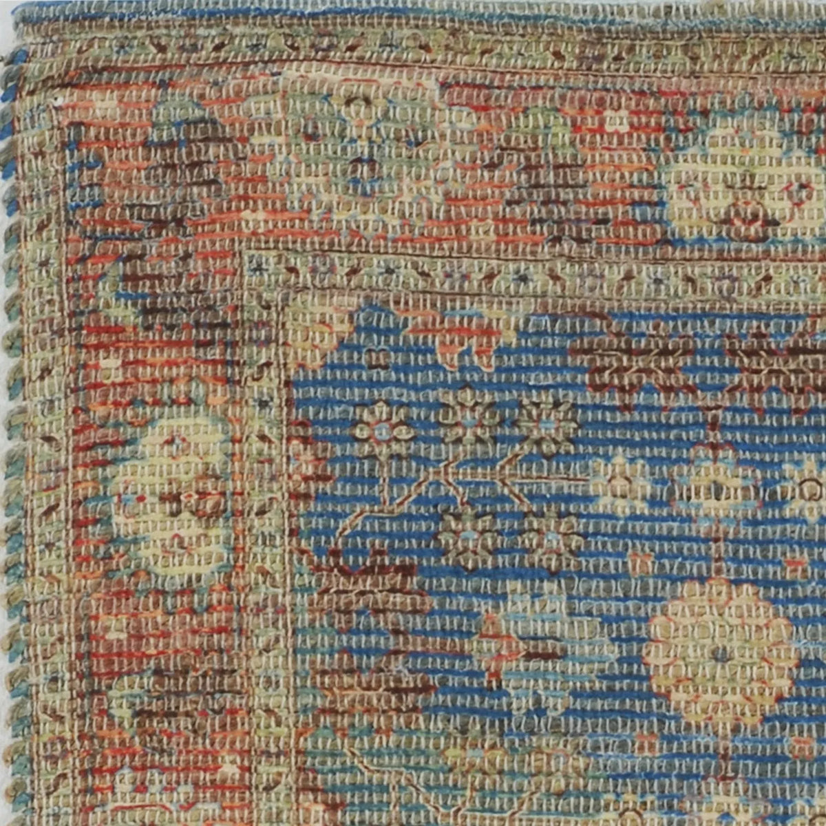 Morris 2227 Traditions Blue/Red Rug - Rug & Home