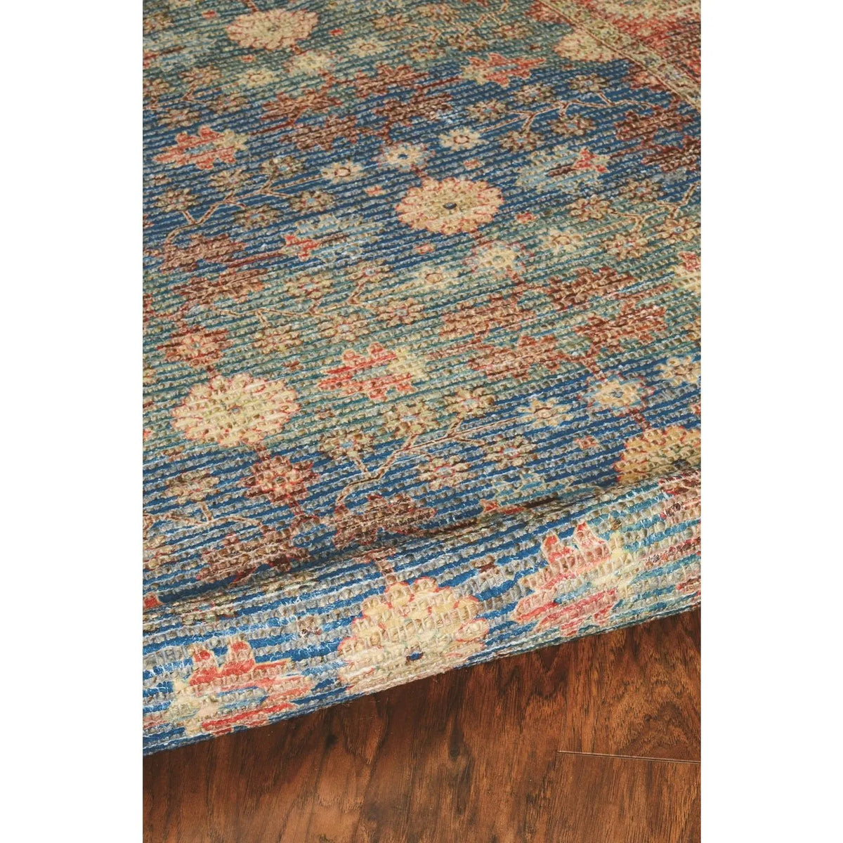 Morris 2227 Traditions Blue/Red Rug - Rug & Home