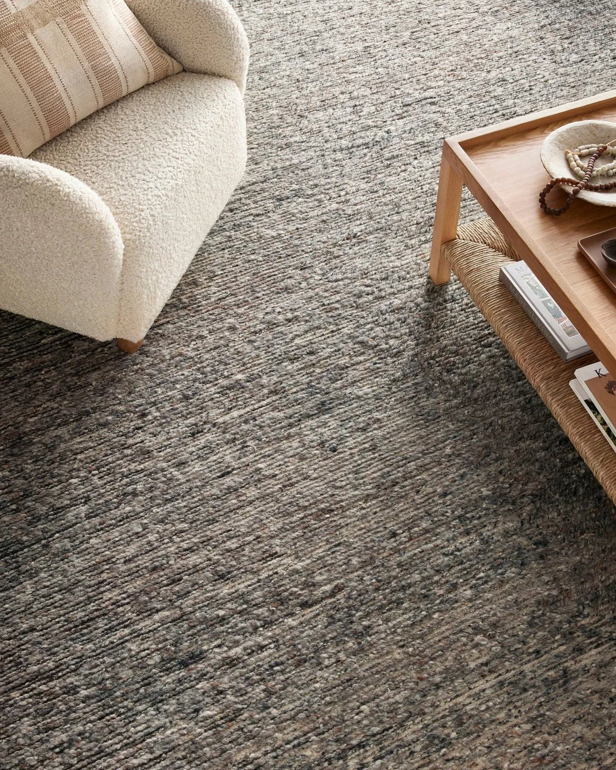 Mulholland MUL-03 Charcoal/Denim Rug - Rug & Home