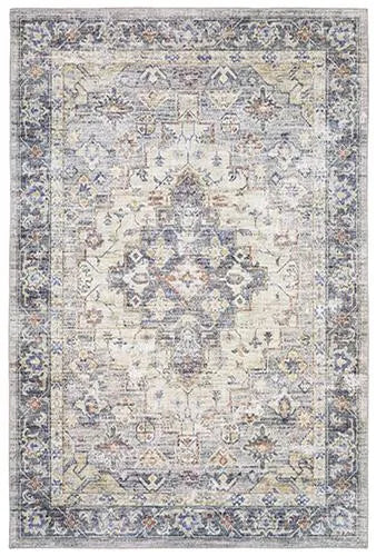 Myers Park Myp02 Blue/Gold Rug - Rug & Home