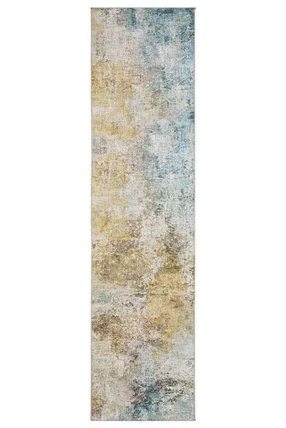 Myers Park MYP09 Yellow/Blue Rug - Rug & Home