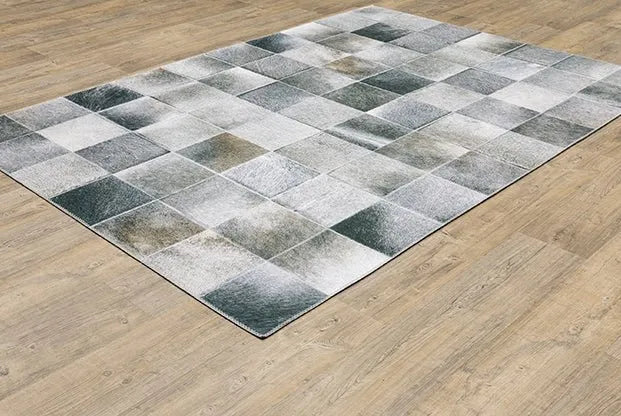 Myers Park MYP16 Grey/Charcoal Rug - Rug & Home