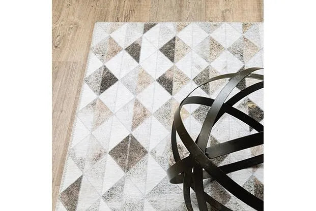 Myers Park Myp18 Beige/Grey Rug - Rug & Home