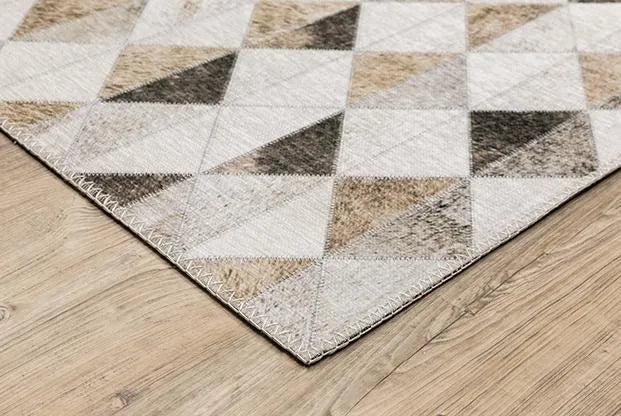 Myers Park Myp18 Beige/Grey Rug - Rug & Home