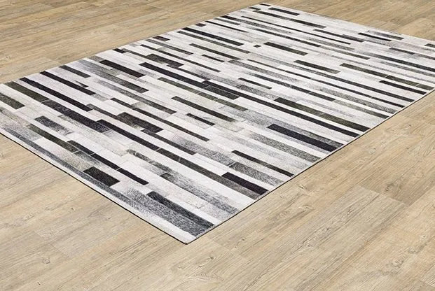 Myers Park MYP19 Grey/Charcoal Rug - Rug & Home