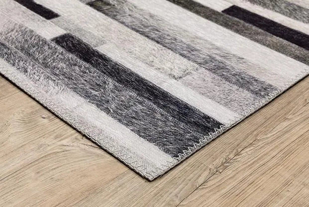 Myers Park Myp19 Grey/Charcoal Rug - Rug & Home