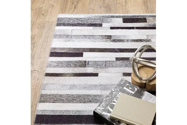 Myers Park Myp19 Grey/Charcoal Rug - Rug & Home