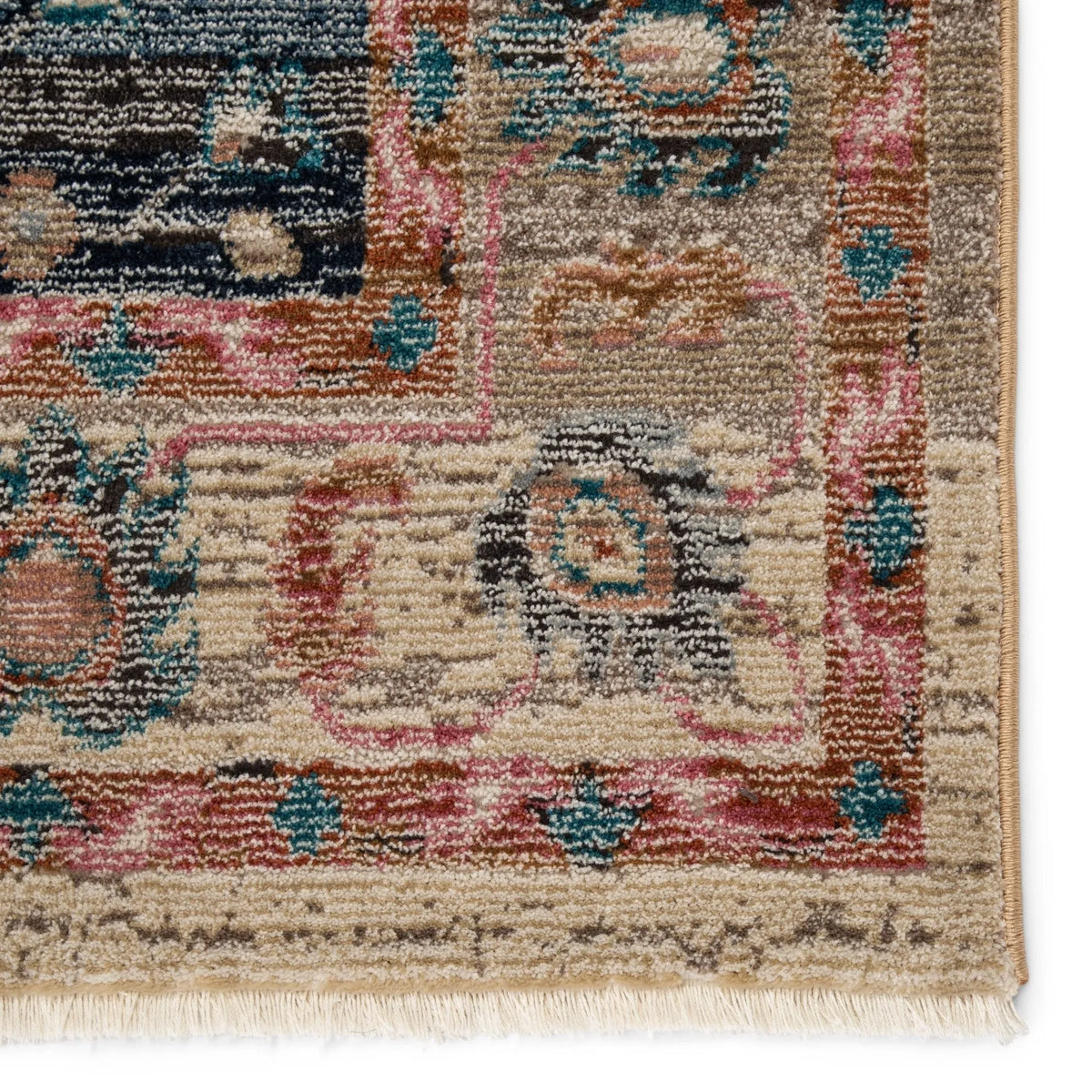 Myriad Myd08 Elizar Blush/Dark Blue Rug - Rug & Home