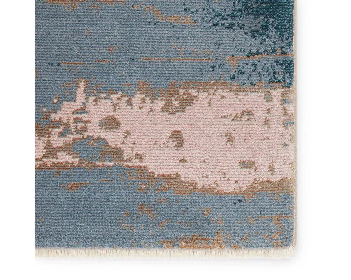 Myriad MYD18 Blue/Gold Rug