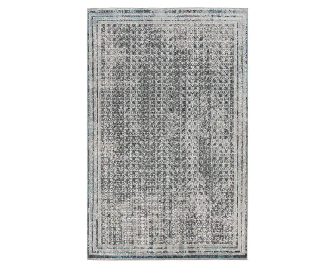 Nadine NDN04 Blue/Light Grey Rug - Rug & Home