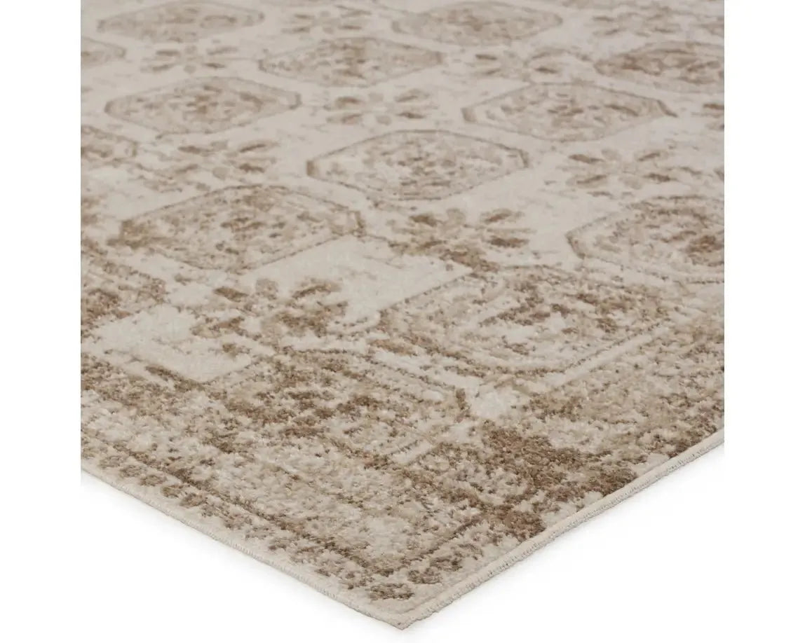 Nadine NDN05 Cream/Beige Rug - Rug & Home