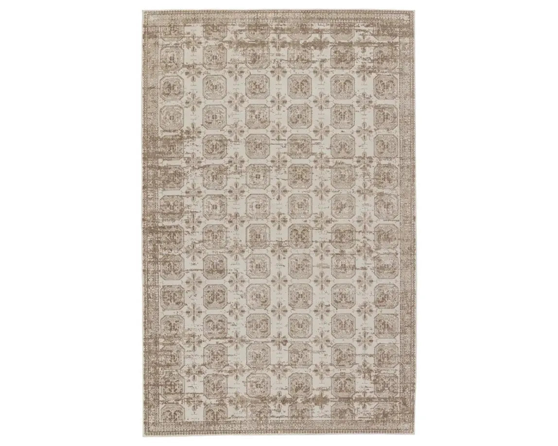 Nadine NDN05 Cream/Beige Rug - Rug & Home