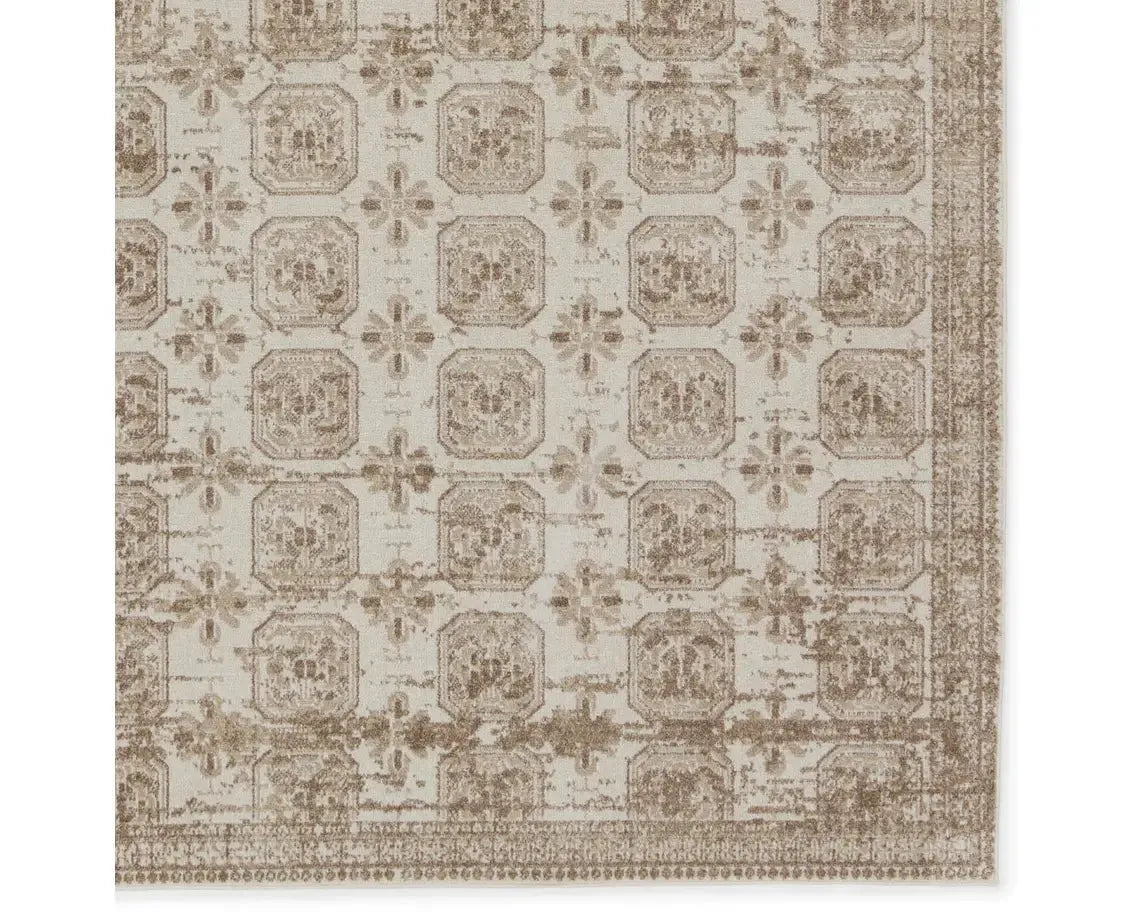 Nadine NDN05 Cream/Beige Rug - Rug & Home