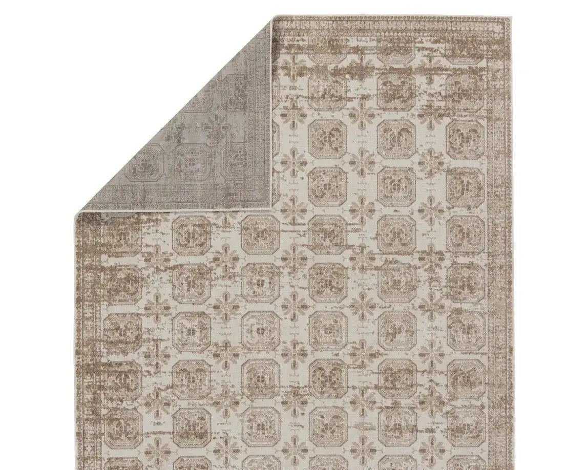 Nadine NDN05 Cream/Beige Rug - Rug & Home