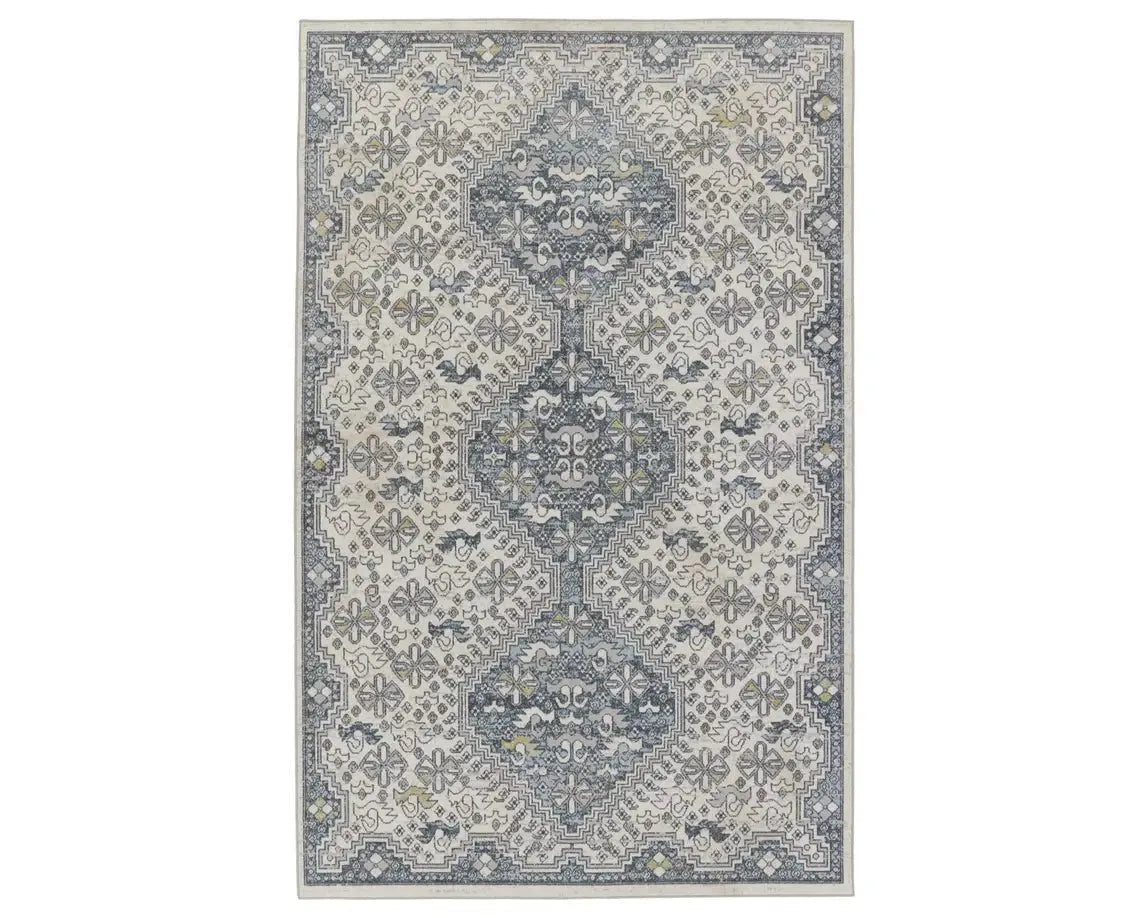 Nadine NDN06 Blue/Light Grey Rug - Rug & Home