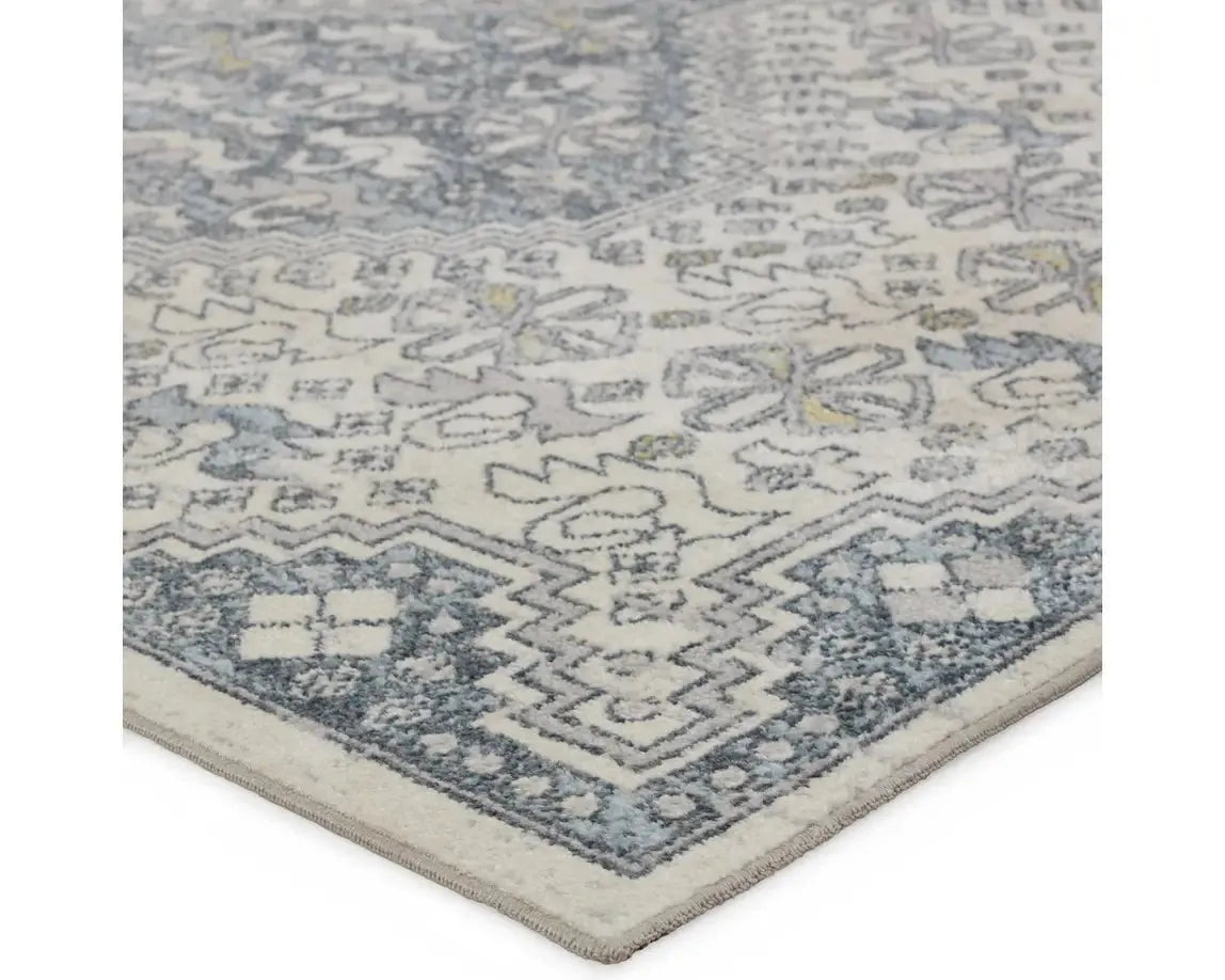 Nadine NDN06 Blue/Light Grey Rug - Rug & Home