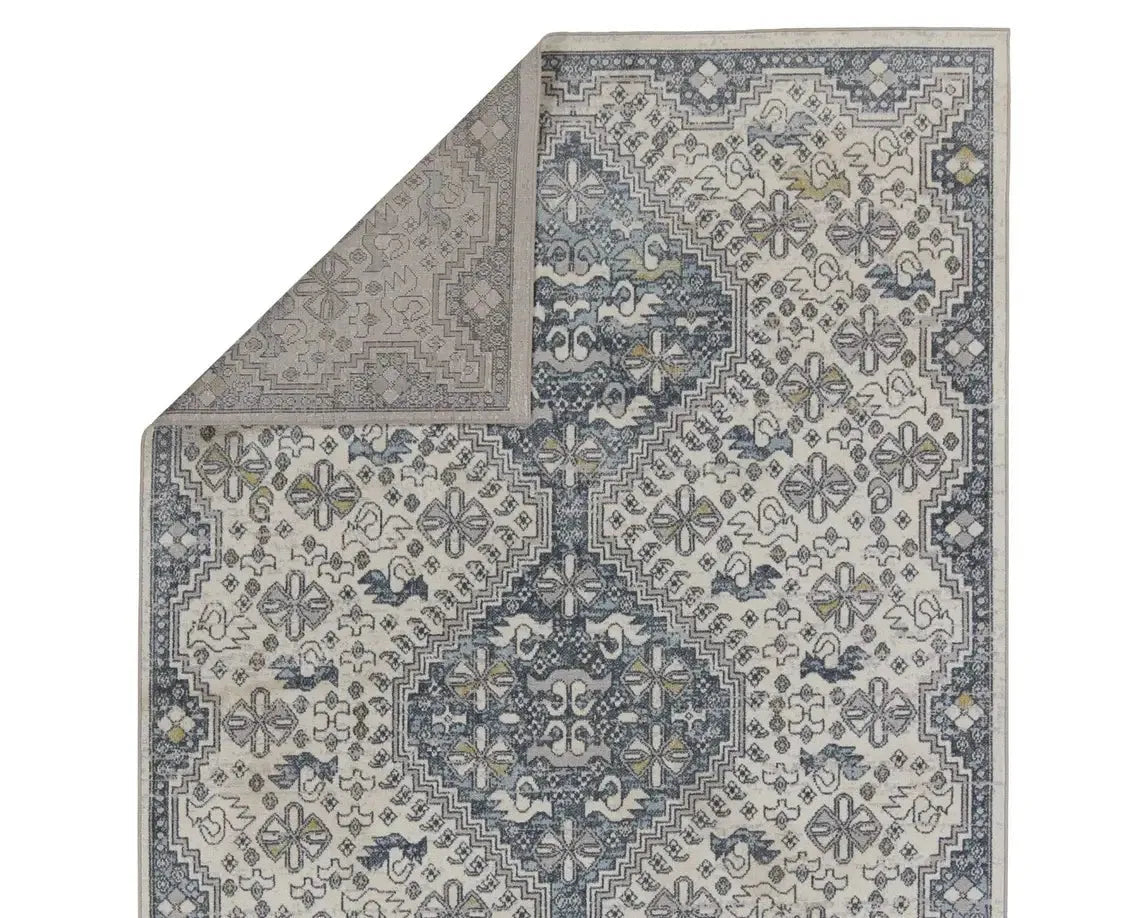 Nadine NDN06 Blue/Light Grey Rug - Rug & Home