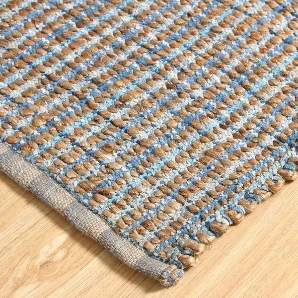 Natural 03305NAV Navy Rug