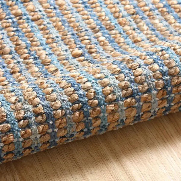 Natural 03305NAV Navy Rug