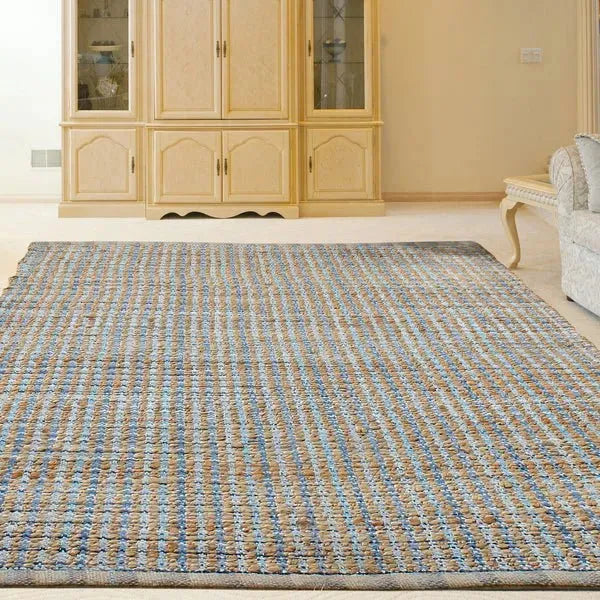 Natural 03305NAV Navy Rug
