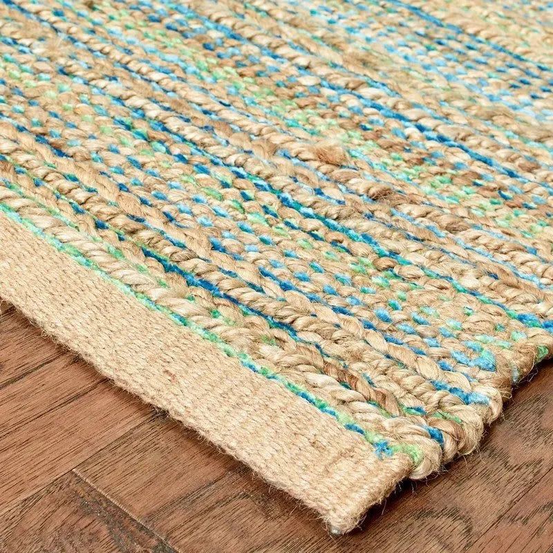 Natural 03313BGN Blue/Green Rug