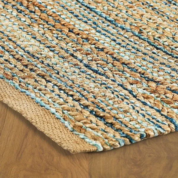 Natural 03314TEA Teal Rug