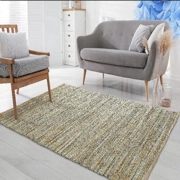 Natural 03314TEA Teal Rug