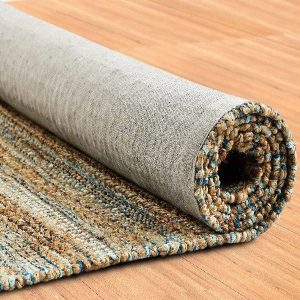 Natural 03314TEA Teal Rug