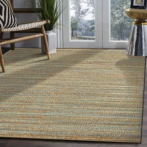 Natural 03314TEA Teal Rug