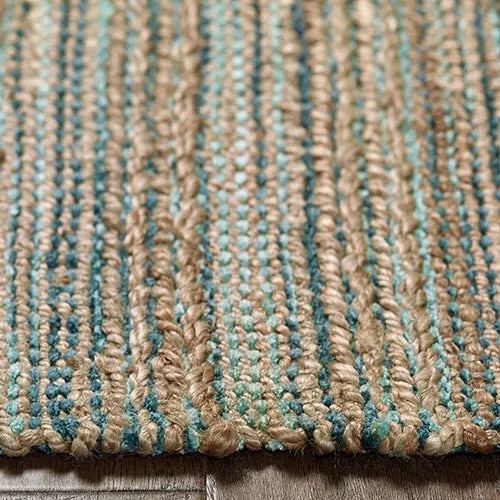 Natural 03314TEA Teal Rug